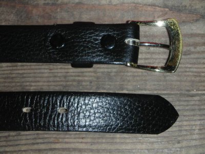 画像3: 1950'S〜 DEAD MILLER BELT LTD STEERHIDE BELT/32