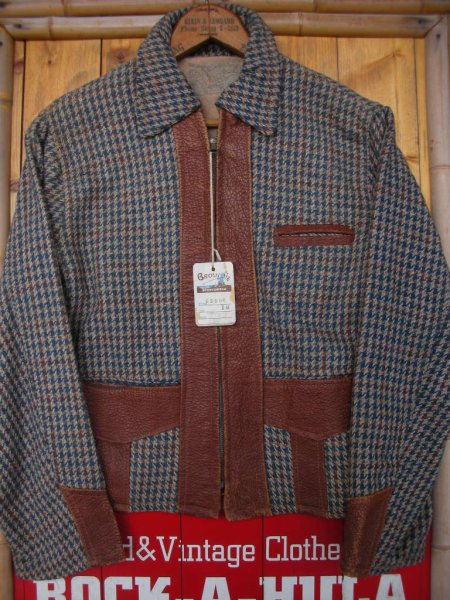 画像1: 〜1940'S DEADSTOCK BOYS SPORT JACKET  (1)