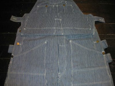 画像3: 〜1940'S LEE HICKORY STRIPE OVERALLS W/APRON