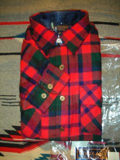 1960'S DEADSTOCK PENNEYS BIG MAC PRINTED PLAID FLANNEL SHIRT 1960'S DEADSTOCK PENNEYS BIG MAC PRINTED PLAID FLANNEL SHIRT