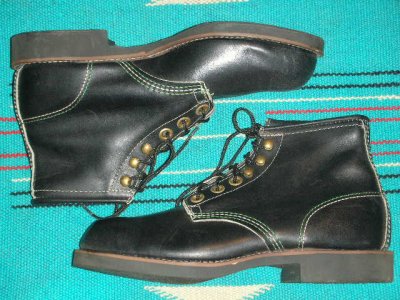 画像1: 1960'S〜 DEAD GEORGIA BOOTS WORK BOOTS SZ/7H XW