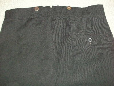 画像3: 1930'S〜 MOSS BROS UK TUXEDO TROUSERS 32X32 