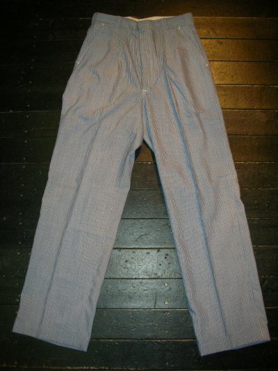 画像1: 1960'S DEAD UNITOG SUMMER WORK PANTS SZ/30X31