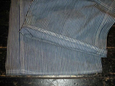 画像2: 〜1940'S LEE HICKORY STRIPE OVERALLS W/APRON追加画像