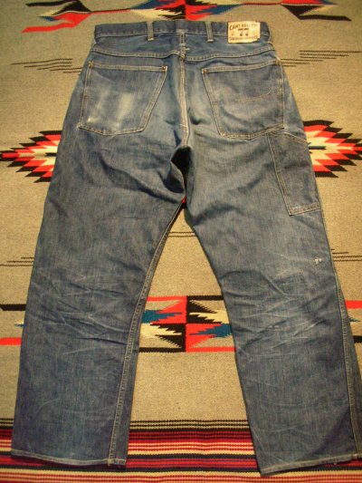 画像1: 1950'S CAN'T BUST'EM 77 PAINTER PANTS 35X29