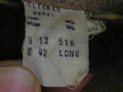 画像2: 1960'S LAKELAND CLICKER FARAOH COAT SZ/42L