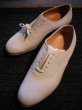 画像1: 1960'S DEADSTOCK WHITEBUCKS SHOES 9HD  (1)