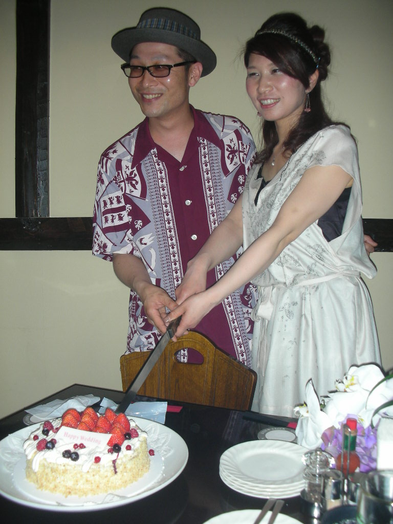 本日BLOG更新、万作結婚式