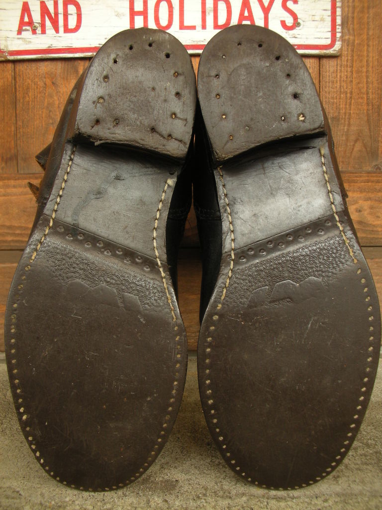 1960'S〜 UNKNOWN NON STEEL TOE ENGINEER BOOTS SZ/10~10H - ROCK-A ...