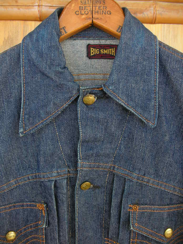【希少品】50s-60s BIG SMITH 2nd denim jacket