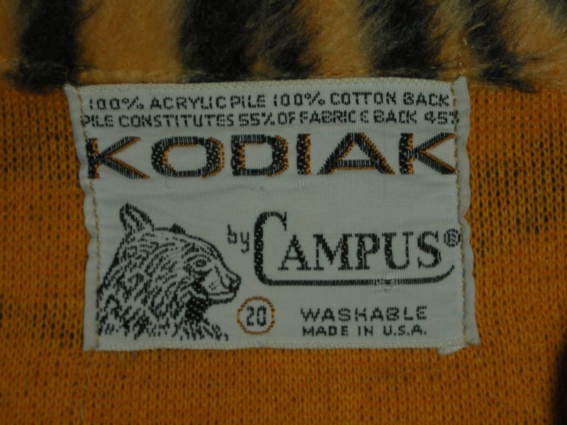 Kodiak vintage Acryl fur pullover