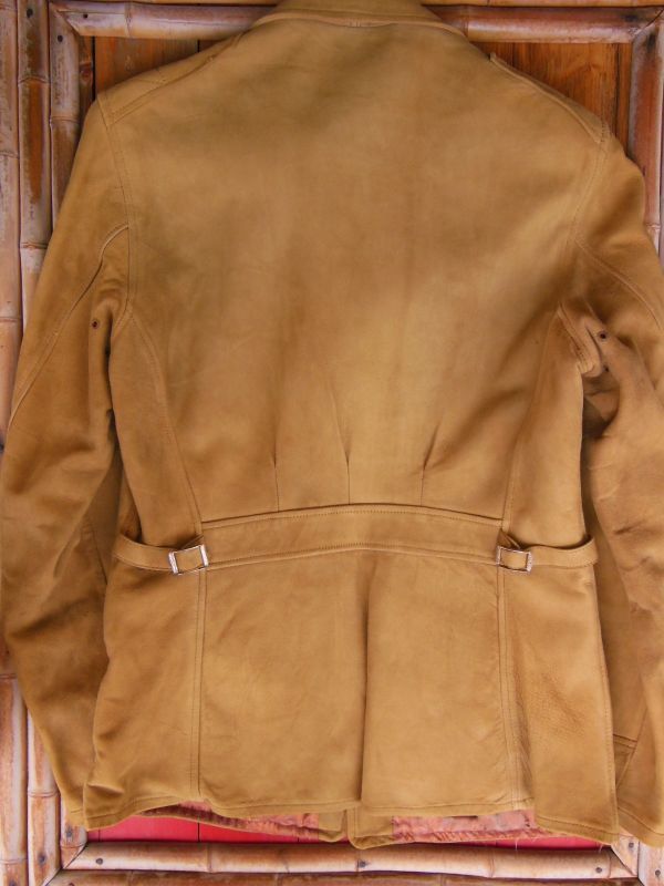 1940'S CALIFORNIAN STYLED BY RONNIE REAGAN NUBUCK SPORTS JACKET