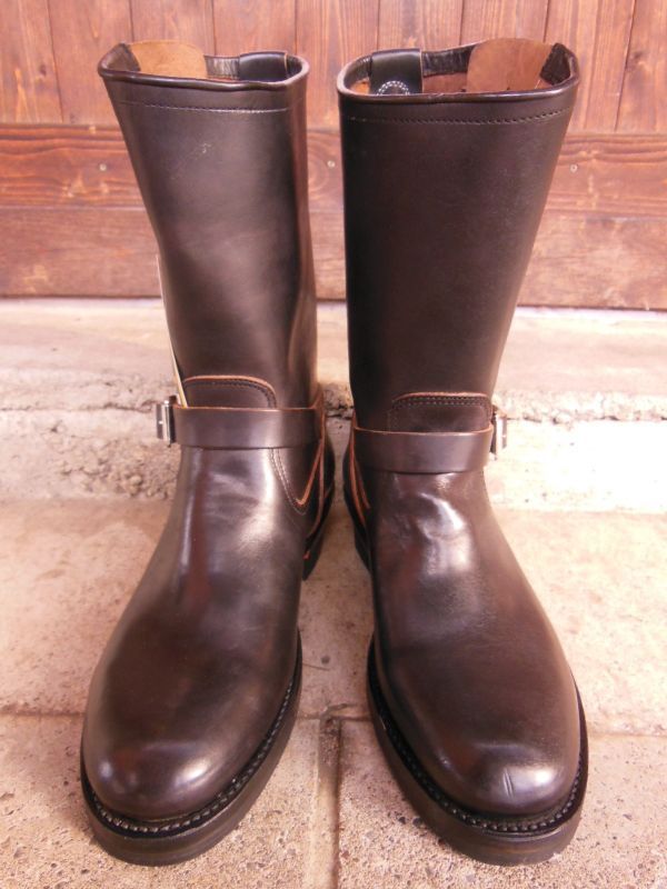 Attractions Lot.268 ENGINEER BOOTS（HORSE BUTT）NICKLE BUCKLE/8.5D/エンジニアブーツ店頭在庫販売分  - ROCK-A-HULA Vintage Clothing