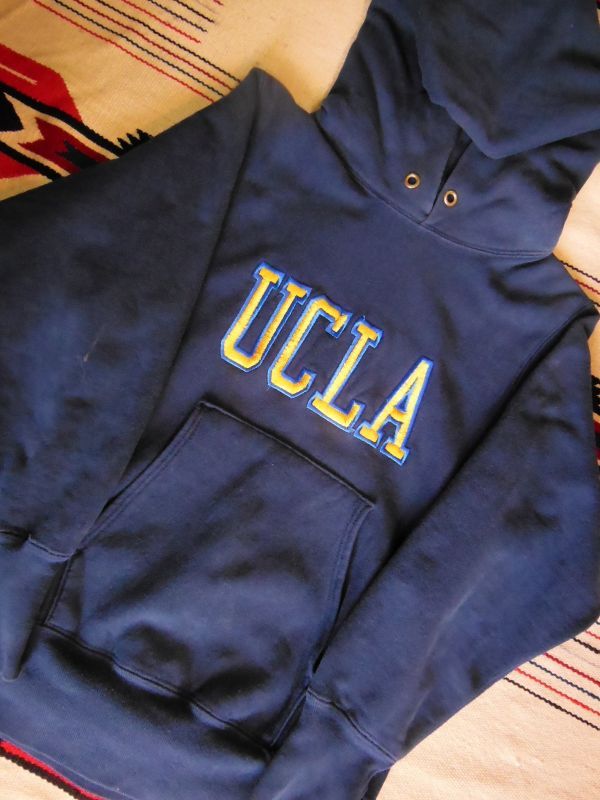 リバースウィーブ 刺繍タグ 90s USA製 UCLA
