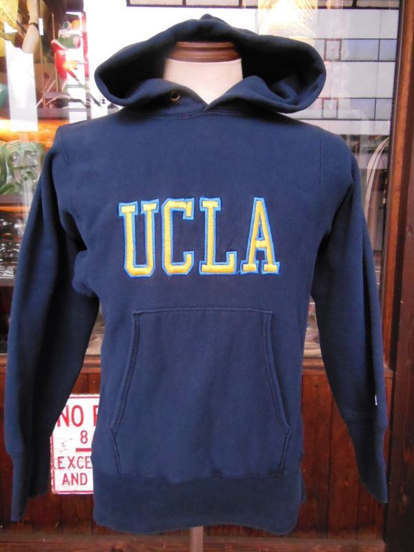 リバースウィーブ 刺繍タグ 90s USA製 UCLA
