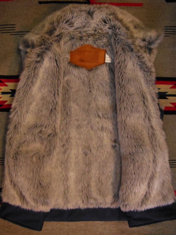 1980's- unknown fake fur vest