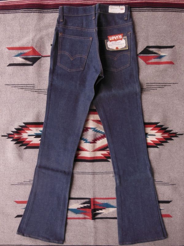 1970'S DEADSTOCK LEVI'S 646-0217 BELL BOTTOMS 28X36 - ROCK-A-HULA