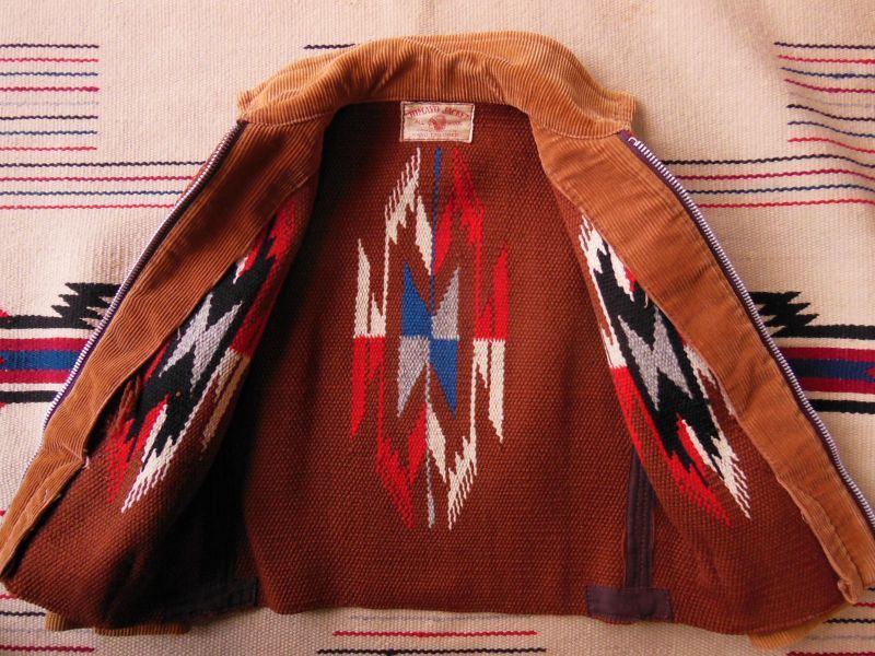 1940'S BOYS CHIMAYO RUG JACKET - ROCK-A-HULA Vintage Clothing