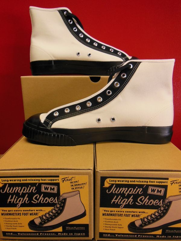 Attractions WEARMASTERS Lot.408 Jumpin' High Shoes/White-Black