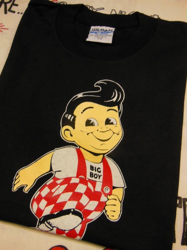USA製 90s Lee BIGBOY 1995 コピーライト 企業 Tシャツ - library 