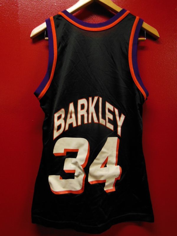 90S US古着 ビンテージ チャンピオン米国製 NBA タンクトップ 9 34PHOENIX SUNS バークレー - ROCK-A-HULA  Vintage Clothing