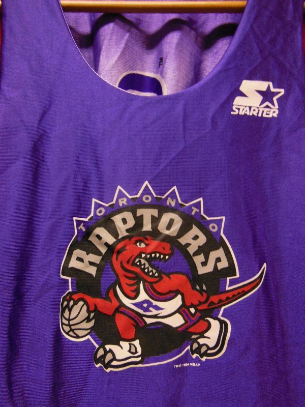 90S US古着 ビンテージ STARTER NBA タンクトップ RAPTARS