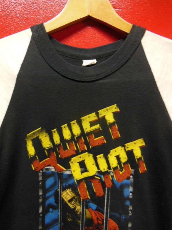Quiet Riot クワイエット・ライオット  ビンテージ　ライブTシャツ Tシャツ/カットソー(七分/長袖) 通販モノタロウ