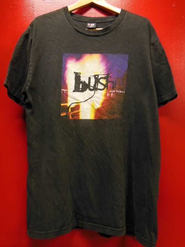 90S US古着 ビンテージ 1996 bush SUITCASE バンド ツアー Tシャツ/XL ...