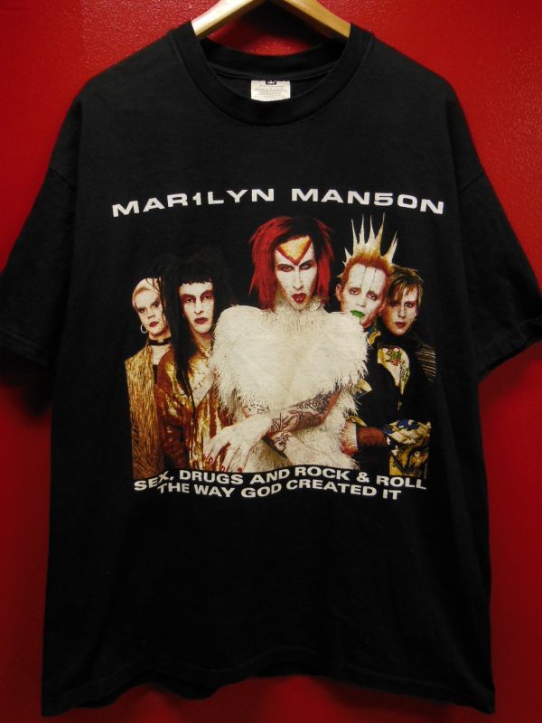 ビンテージ Marilyn Manson マリリンマンソン tシャツ バンドt-