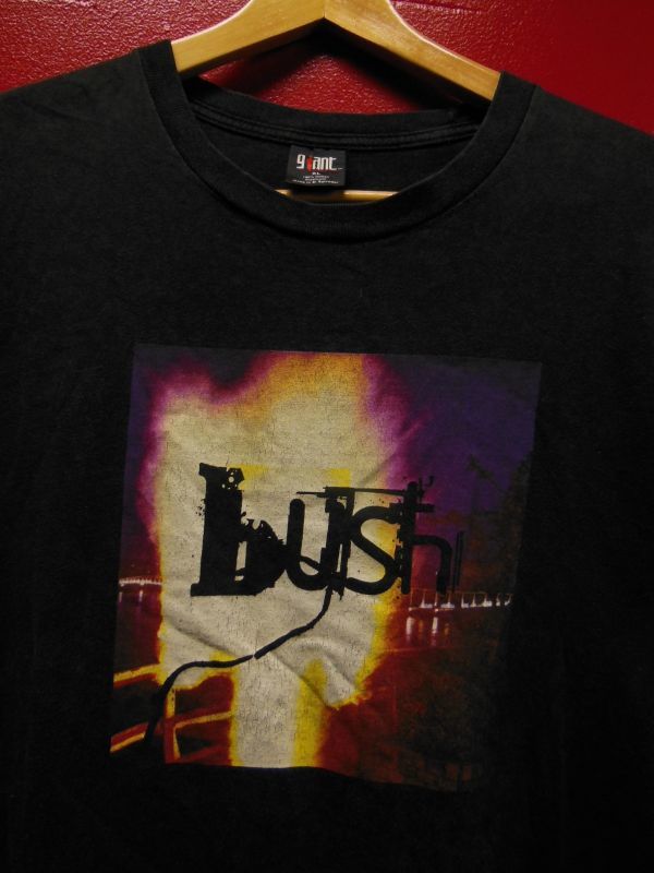 90S US古着 ビンテージ 1996 bush SUITCASE バンド ツアー Tシャツ/XL 