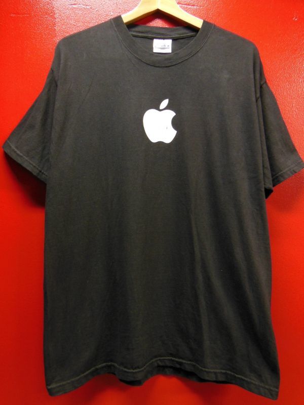 袖丈半袖90s 70s Apple ビンテージTシャツ　アップル