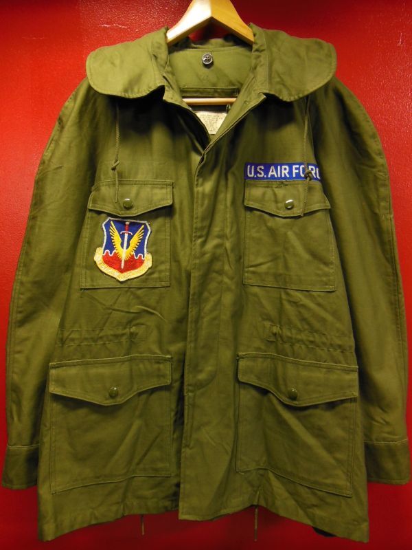 米軍フィールドジャケット　COAT MANS W/R SATEEN OG-107