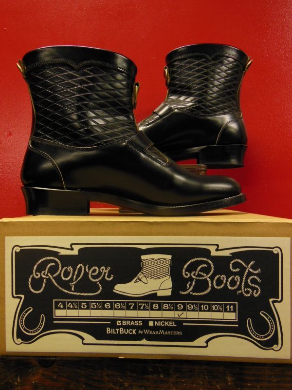 Attractions BILTBUCK Lot.300 Roper Boots Emboss/Black/ローパー 