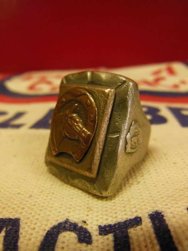 1950'S〜 VINTAGE HORSE SHOE MEXICAN RING ビンテージ メキシカン リング/サイズ/24位 -  ROCK-A-HULA Vintage Clothing