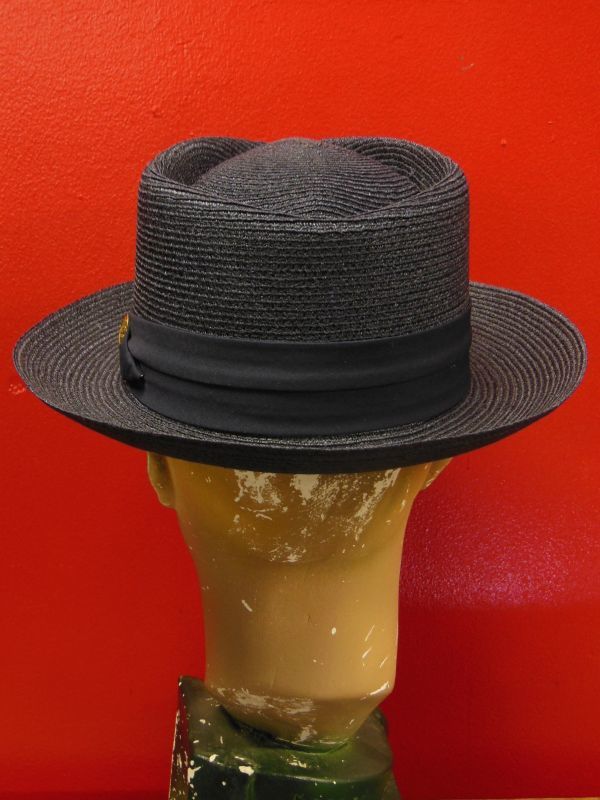 NEW STETSON /TRACK DAY/7-3/8 (59cm) 新品 ステットソン 濃紺ストロー