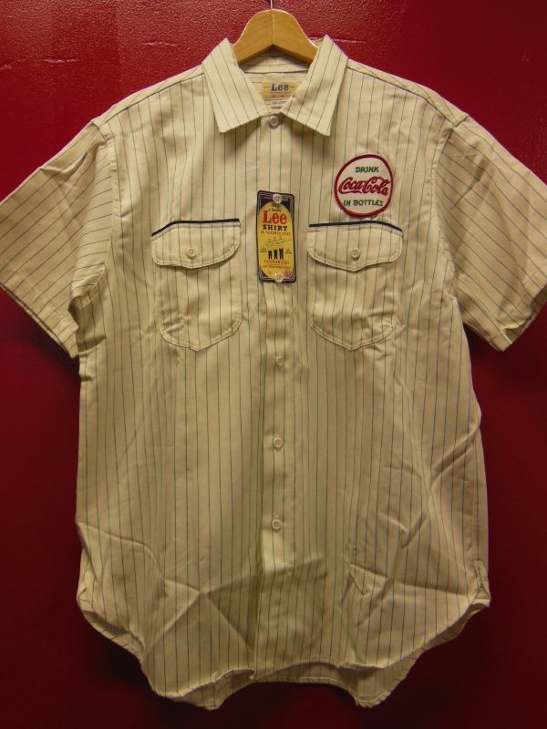 1950'S〜 DEADSTOCK LEE COCA-COLA HBT WORK SHIRT SIZE/16-16 1/2 