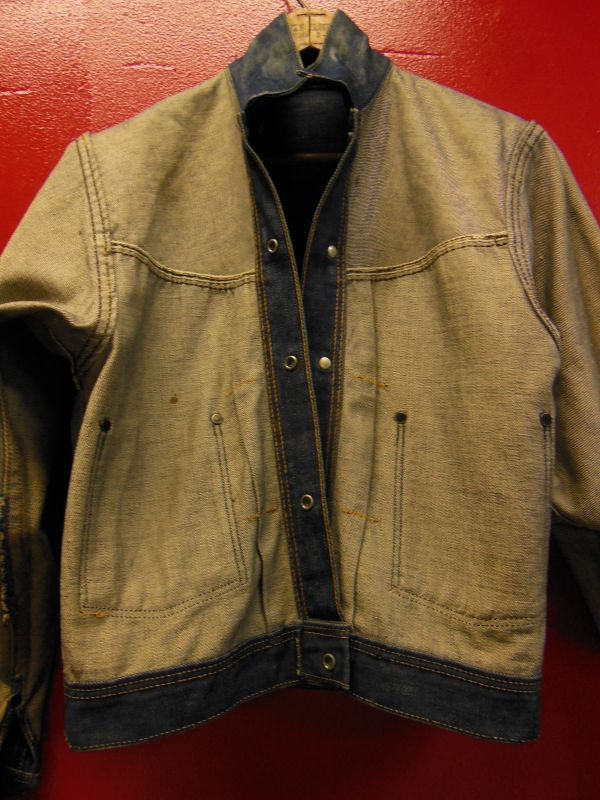 1940'S〜 MONTGOMERY WARD 101? BUCKLE BACK DENIM JACKET/32-34 ROCK-A-HULA  Vintage Clothing