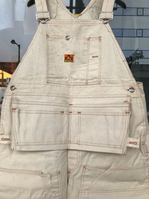 1950'S〜 DEADTOCK BEN DAVIS CANVAS OVERALLS 40X32 - ROCK-A-HULA ...