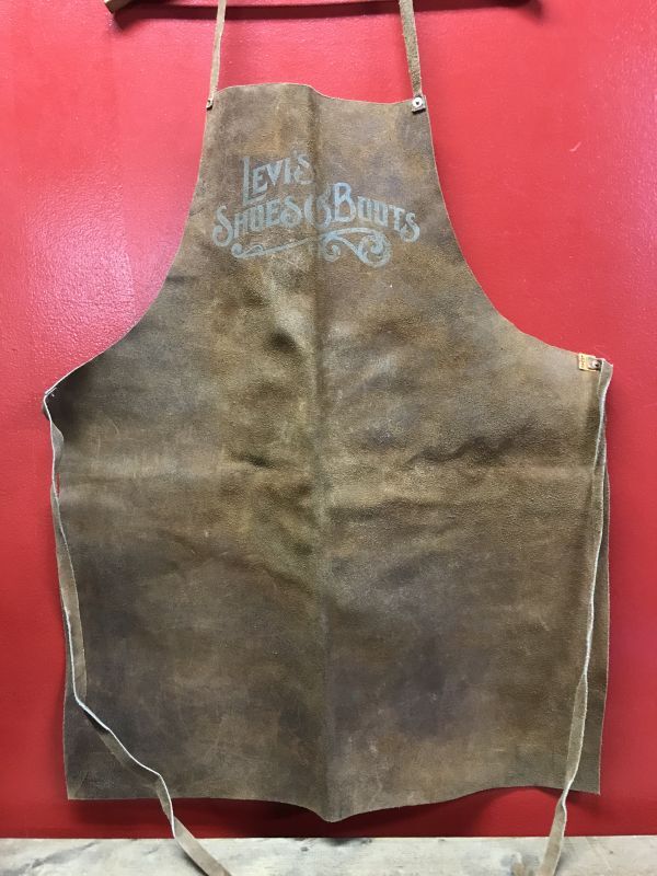 1970'S LEVI'S SHOES ＆BOOTS ADVERTISING LEATHER APRON ビンテージ 