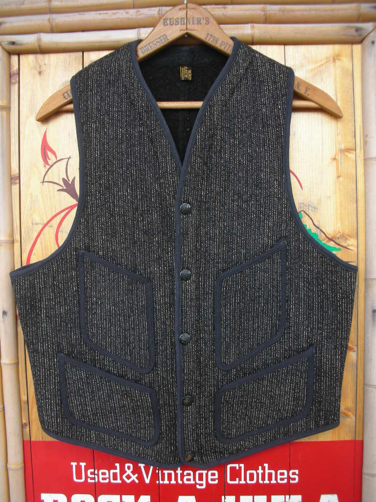 1940'S BROWN'S BEACH VEST - ROCK-A-HULA Vintage Clothing